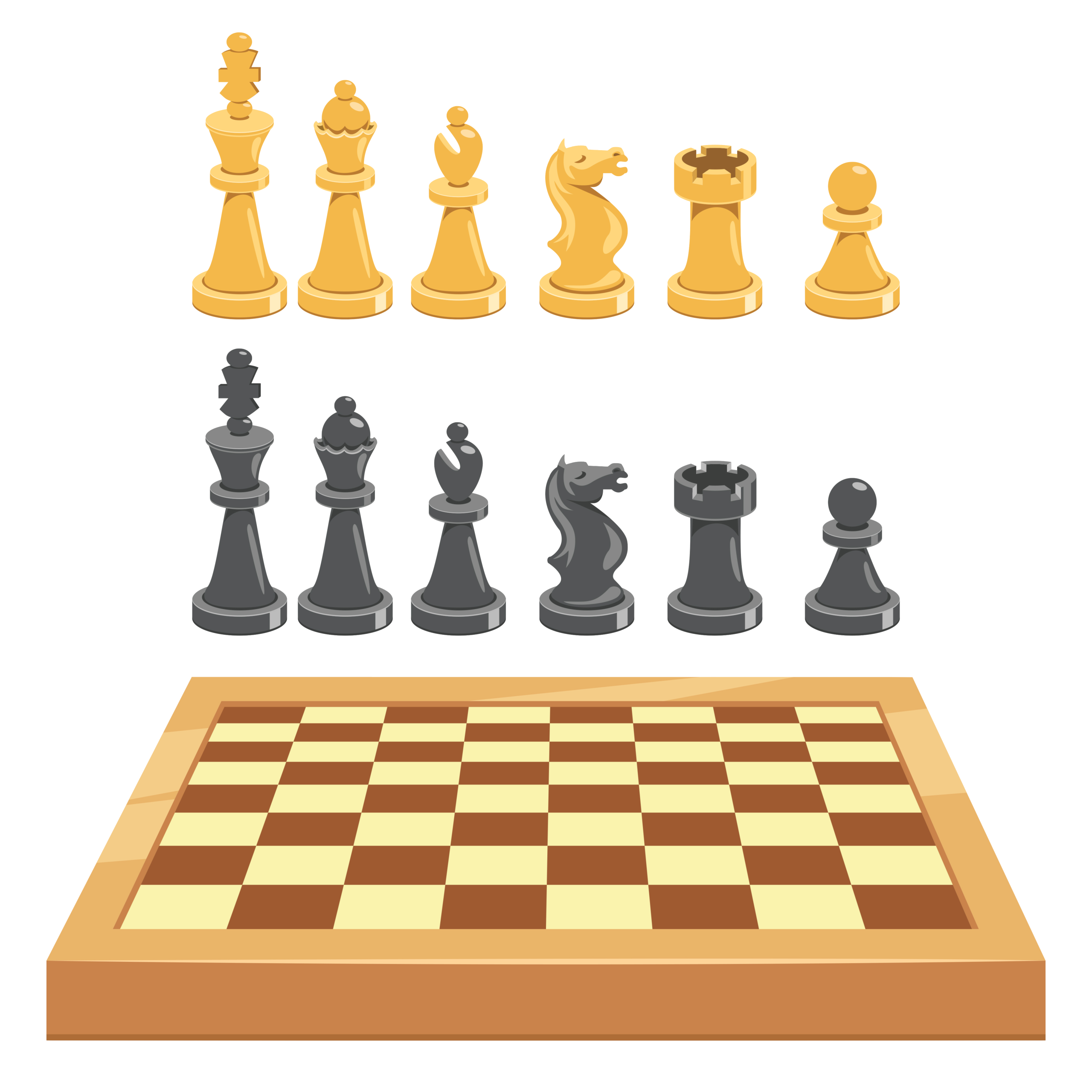 Chess Board and Chess Pieces